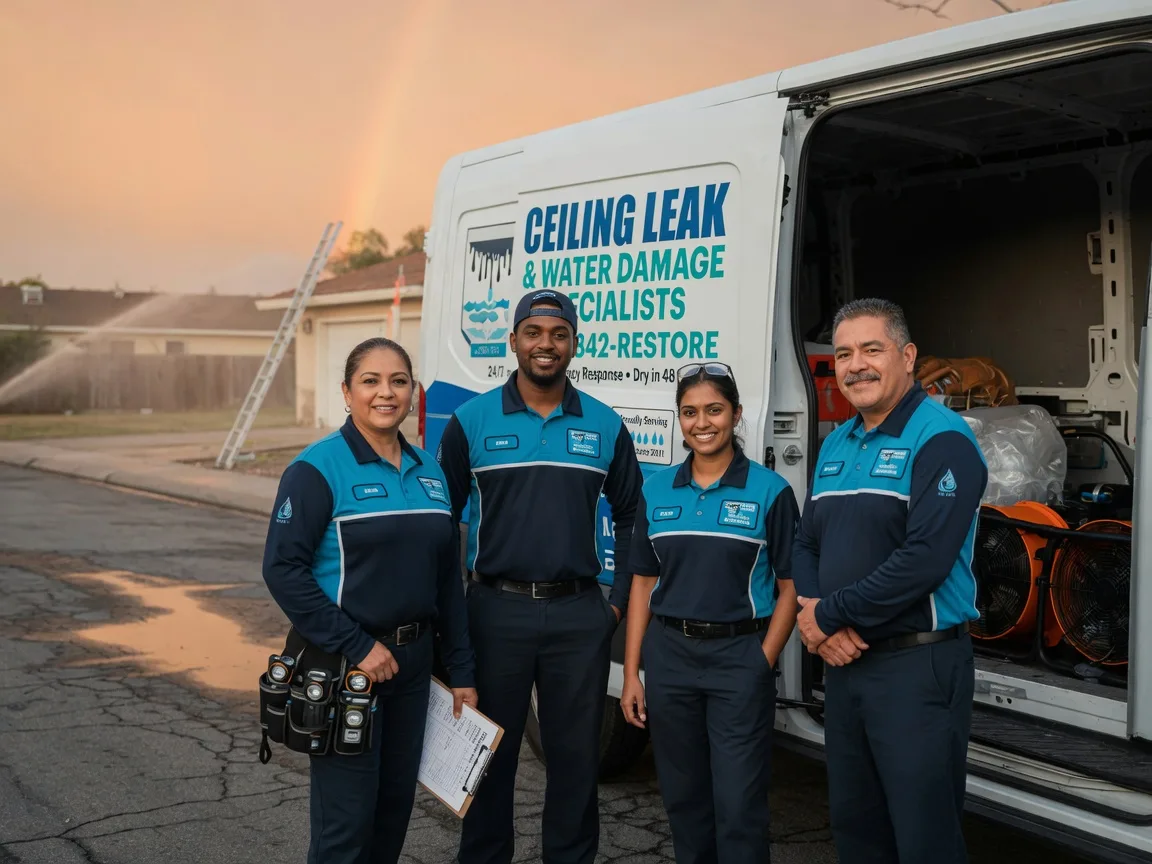 Ceiling Leak Cleanup company in Curtiss, WI